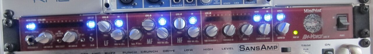 Studio Preamp Channelstrip Mindprint EN-Voice MKII inkl. S/PDIF