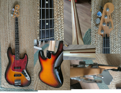 Fender Standard MEXICO JAZZ BASS 2005 Brown Sunburst