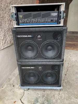 2x Glockenklang Duo Art light neo 210 8 Ohm mit EBS TD660