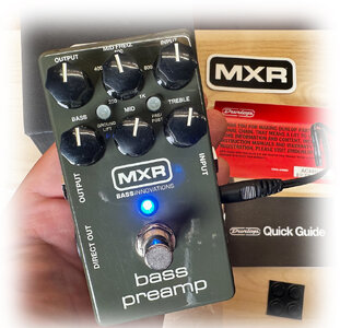 MXR M81 Bass Preamp OVP