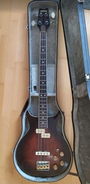 Washburn Vulture Bass Japan inkl Koffer