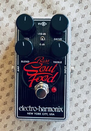 [VERKAUFT] EHX Bass Soul Food inkl. OVP & Netzteil