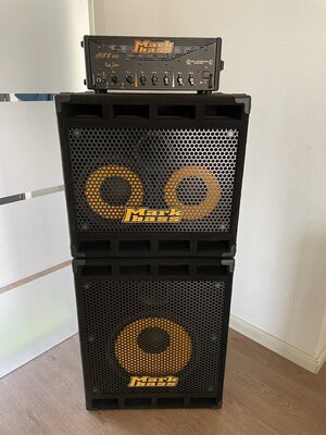 Markbass Full Stack TTE500, STD151HF, STD102HF super Zustand!!!