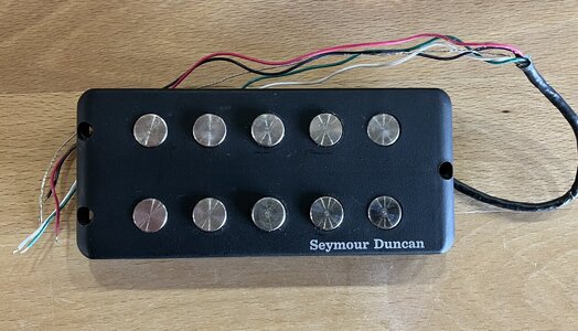 Seymour Duncan SMB 5D inkl. Musikding Classic Bass Preamp - Preamp kit