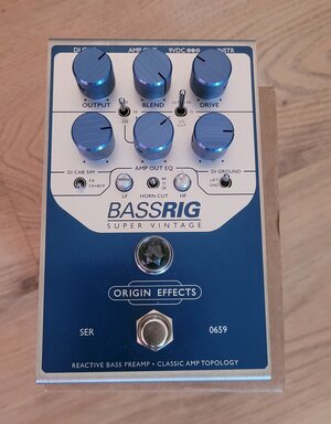 Origin SV BassRig Preamp - SVT in a box