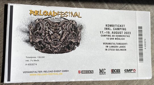 Ticket Reloaded Festival Sulingen