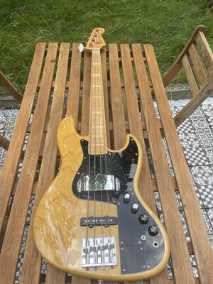Fender Marcus Miller Artist Series Signature Jazz Bass 1999-2007 - Natural