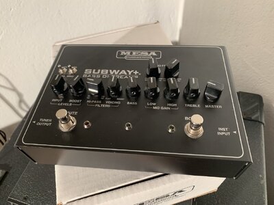 MESA SUBWAY+ Bass DI-Preamp