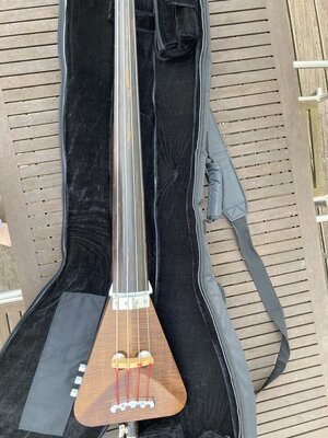 Warwick Triumph Elektrik Upright Bass (EUB) Antique Tobacco