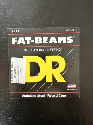 DR 5 String Fat Beams 45
