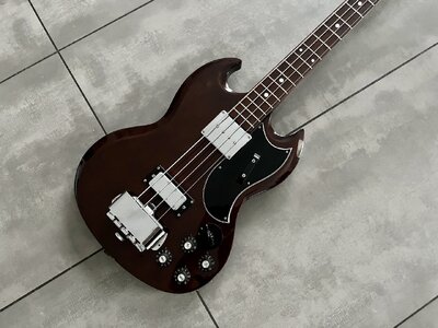 1974 Ibanez SG Bass 2354LB long walnut, slotted headstock