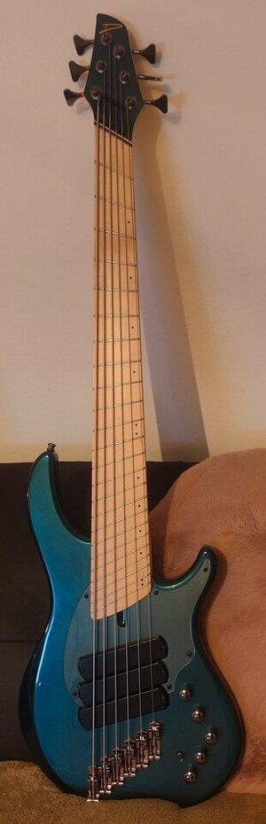 Dingwall NG-3 6 String Black Forest Green