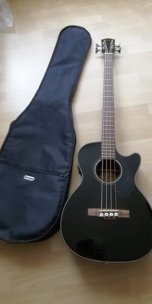 Fender Akustik-Bass CB-60SCE Black zu verkaufen