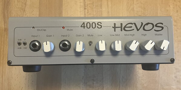 HEVOS 400S Kontrabass/ E-Bass/Jazzgitarre amp