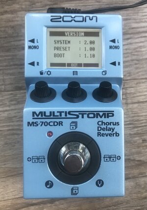 Zoom MS70CDR Stereo-Multieffektgerät