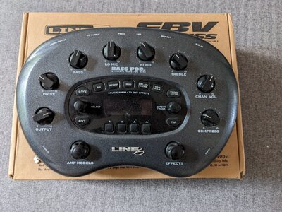 Line6 BassPod XT mit Floorboard FBV Express