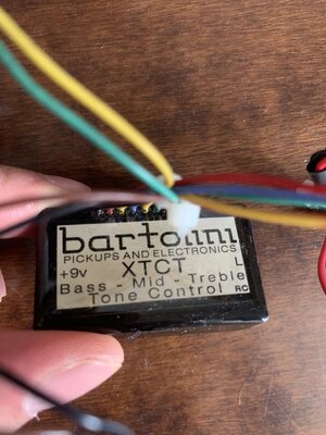 Bartolini XTCT Elektronik 3Band (Marcus Miller)
