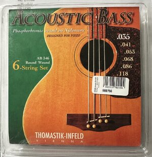 Thomastik-Infeld AB 346 Nylon Bass Saiten für Akustikbass ---NEU--