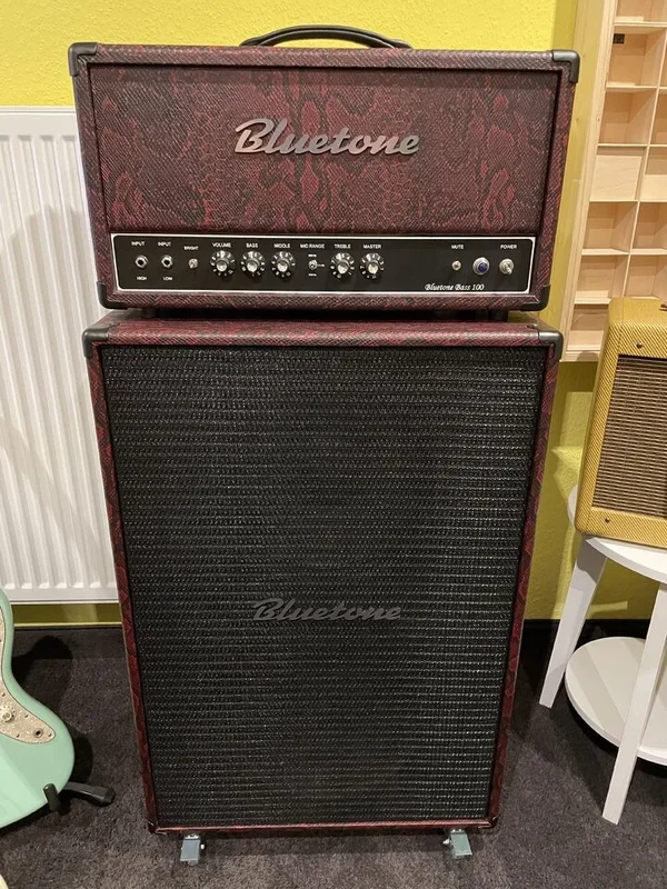 Bluetone Bass 100 und 212 Cabinet * Vollröhrenamp Handwired