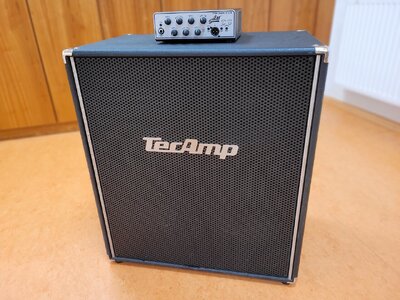 TecAmp L410 Bassbox und Aguilar Tone Hammer 350