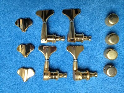 GOTOH Bass-Mechaniken  Goldfarben