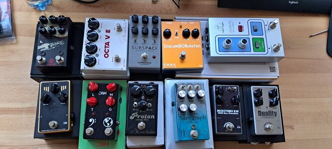 3Leaf Audio, Iron Ether, Darkglass, Jam Pedals, Warlus, EMMA