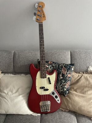 Verkaufe / tausche Fender Mustang Dakota Red 1966