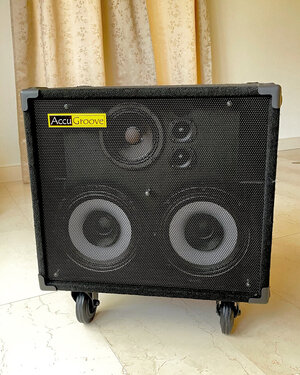 For Sale: Accugroove Tri210L “Punch” Bass Cabinet in Mint Condition!