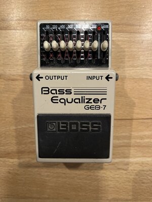 BOSS Bass EQ GEB7 Equalizer
