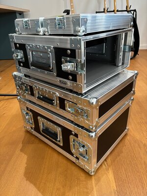 9,5“ Rack 3HE und 4HE ProCase für zB Funk oder InEar Equipment