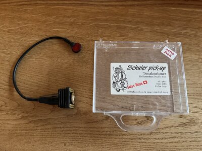 Tonabnehmer Schuler Pick-Up für Kontrabass