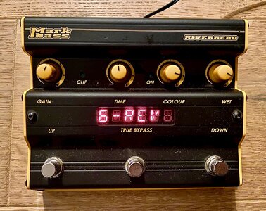 Mark Bass Riverbero programmierbares Reverb für Bass