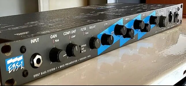 Ebs Classic 1 Preamp