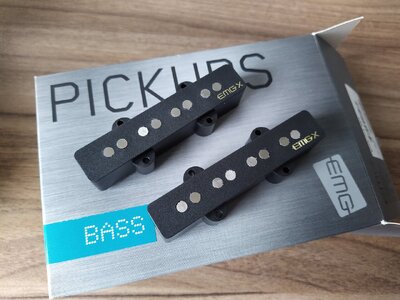 EMG JVX Jazz Bass Pickup Set / inkl. OVP und allem Zubehör / neuwertig