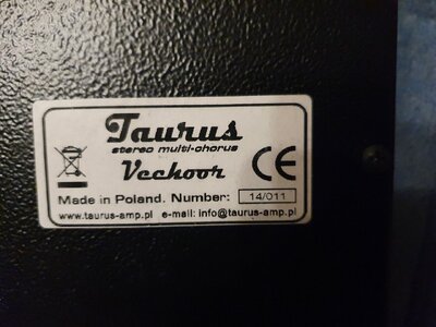 Verkaufe Taurus-Vechoor Stereo Chorus