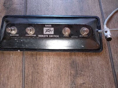 Pedal Board für Peavey the Bass 400