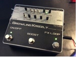 Bass Preamp Growling Krizzly deluxe