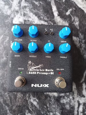 Nux NBP-5 Preamp DI Melvin Lee Davies