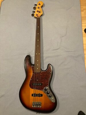 Fender USA Jazz Bass fretless