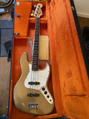 Fender Jazz Bass '66 – Masterbuilt by Mark Kendrick