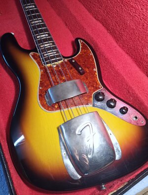 Fender Jazz Bass 1966 Sunburst