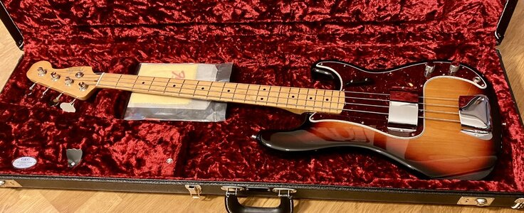 Fender American Original Precision 60 mit 50s México Neck
