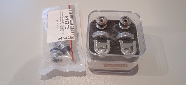 Schaller S-Locks chrom + Pin Set