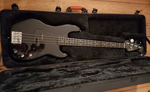 Fender Player Precision-Bass, Ebony, wie neu, Hi-Mass, Special Ed., Tausch gegen 50s P-Bass