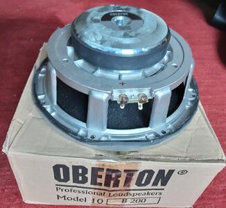 Oberton B200, 10" Lautsprecher