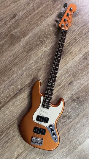 Hillbrand Jazz Bird - Custom Relic - candy copper