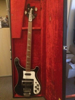 Verkaufe Rickenbacker Bass 4001, " Natürlich ", 1973