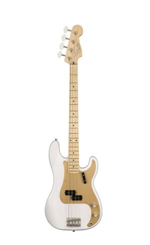 Suche P Bass in Weiss mit Ahorn Griffbrett