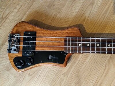 Höfner 187 II shorty Bass, das Original aus den 80ern!