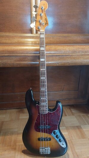 Vintage 1969 Fender Jazz Bass